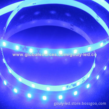 5050 SMD RGB LED Flexible Strip Light with 12/24V DC Input Voltage and IP65 Protection Grade